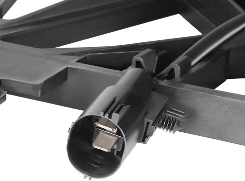 DNA MOTORING OEM-RF-0458 مجموعة مروحة تبريد الرادياتير على طراز المصنع متوافقة مع 19-22 Ram 2500/3500 6.4L in Saudi Arabia