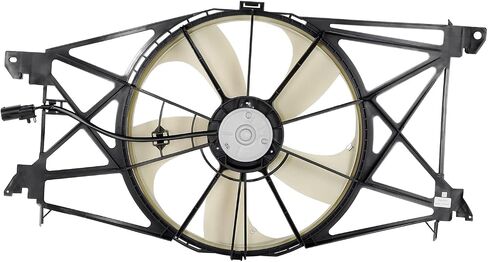 DNA MOTORING OEM-RF-0458 مجموعة مروحة تبريد الرادياتير على طراز المصنع متوافقة مع 19-22 Ram 2500/3500 6.4L in Saudi Arabia