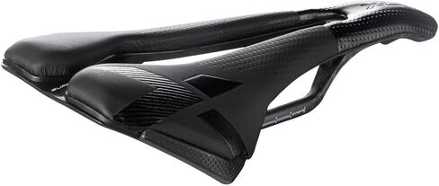 Selle Italia X-LR Kit Carbonio Superflow، سرج دراجة الكربون وMTB ودراجة الطريق - للنساء والرجال، أسود in Kuwait