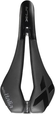 Selle Italia X-LR Kit Carbonio Superflow، سرج دراجة الكربون وMTB ودراجة الطريق - للنساء والرجال، أسود in Kuwait