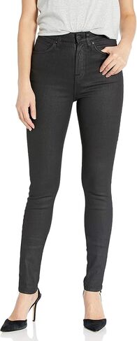 Nudie Jeans نسائي Hightop Tilde مطلي باللون الأسود، 31/34 in Kuwait