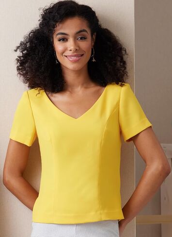 Butterick Misses' Semi-Fitted Tops Sewing Pattern Kit by Palmer/Pletsch, Design Code B6925, Sizes 8-10-12-14-16 in Saudi Arabia