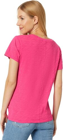 Dylan by True Grit Soft Slub Cotton Mid-Rise Crew in Saudi Arabia