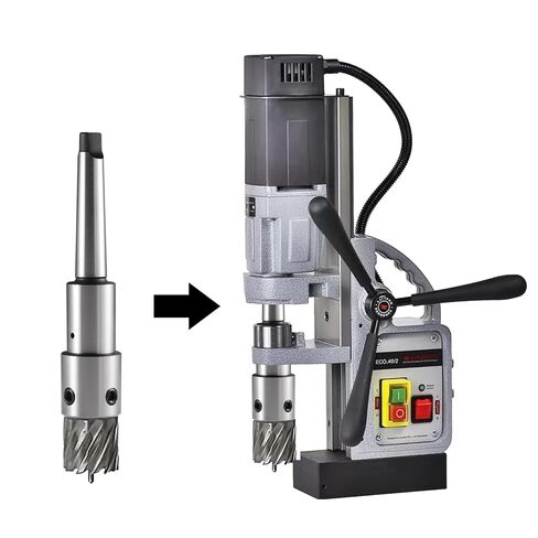 الأدوات الصناعية أربور القاطع الحلقي، أربور القاطع الحلقي Fauge مع Morse Taper MT3 لقواطع حلقية ويلدون شانك 3/4 بوصة على مكبس الحفر (MT3 إلى 3/4 بوصة) in Saudi Arabia