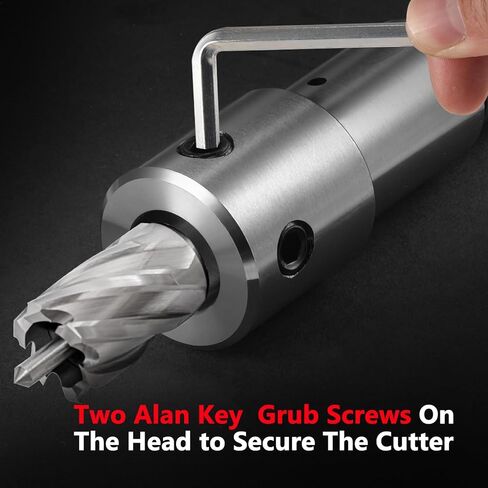 الأدوات الصناعية أربور القاطع الحلقي، أربور القاطع الحلقي Fauge مع Morse Taper MT3 لقواطع حلقية ويلدون شانك 3/4 بوصة على مكبس الحفر (MT3 إلى 3/4 بوصة) in Saudi Arabia