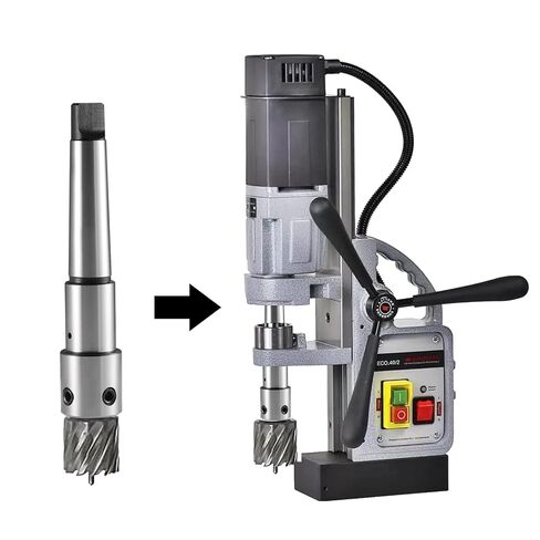 الأدوات الصناعية أربور القاطع الحلقي، أربور القاطع الحلقي Fauge مع Morse Taper MT3 لقواطع حلقية ويلدون شانك 3/4 بوصة على مكبس الحفر (MT3 إلى 3/4 بوصة) in Saudi Arabia