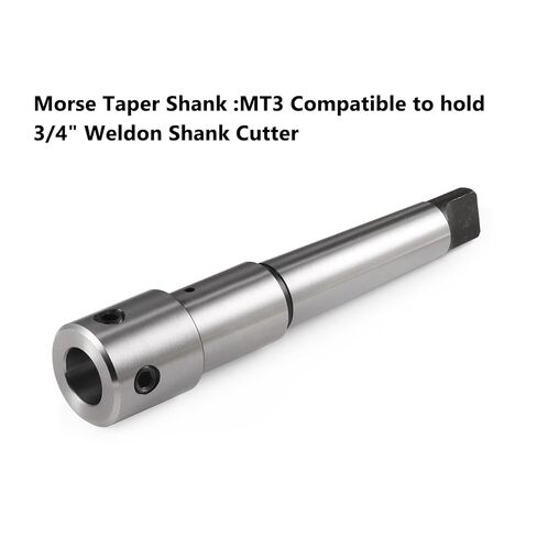 الأدوات الصناعية أربور القاطع الحلقي، أربور القاطع الحلقي Fauge مع Morse Taper MT3 لقواطع حلقية ويلدون شانك 3/4 بوصة على مكبس الحفر (MT3 إلى 3/4 بوصة) in Saudi Arabia