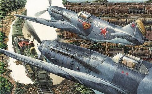LaGG-3 Series 66 Russian Monoplane Fighter Airplane Model Kit in Saudi Arabia