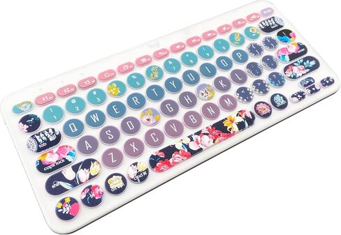 Silicone Keyboard Cover Skin for Logitech K380/Pebble Keys 2 K380s Multi-Device Bluetooth Keyboard, Cat in Saudi Arabia