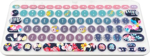 Silicone Keyboard Cover Skin for Logitech K380/Pebble Keys 2 K380s Multi-Device Bluetooth Keyboard, Cat in Saudi Arabia