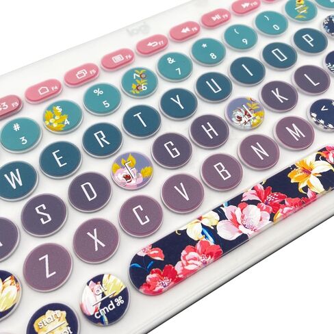 Silicone Keyboard Cover Skin for Logitech K380/Pebble Keys 2 K380s Multi-Device Bluetooth Keyboard, Cat in Saudi Arabia