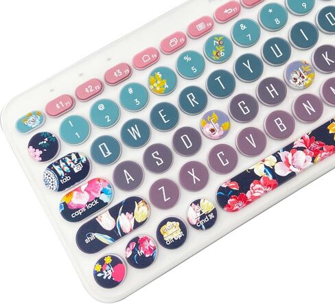 Silicone Keyboard Cover Skin for Logitech K380/Pebble Keys 2 K380s Multi-Device Bluetooth Keyboard, Cat in Saudi Arabia
