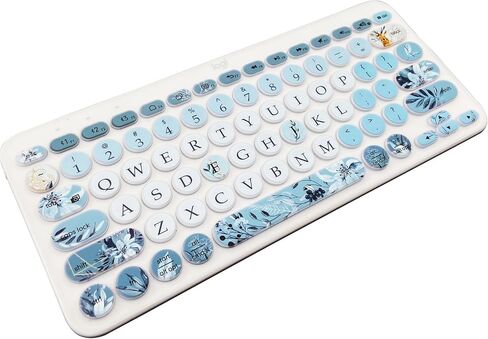Silicone Keyboard Cover Skin for Logitech K380/Pebble Keys 2 K380s Multi-Device Bluetooth Keyboard, Cat in Saudi Arabia