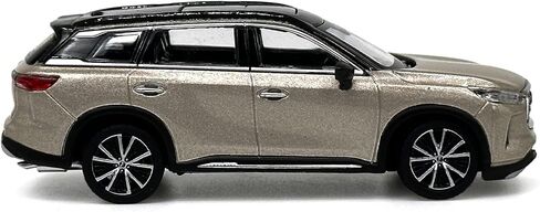 باودي نموذج 1/64 مقياس دييكاست سيارات إنفينيتي QX60 نموذج سيارة للبالغين مجموعة الذهب in Saudi Arabia