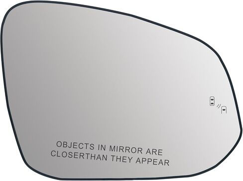 مرآة جانبية للركاب مُدفأة متوافقة مع مرآة Toyota Rav4 2016-2023 Tacoma 2016-2021 - مرآة لمرايا Toyota RAV4 مرايا الركاب لـ RAV4 مع حامل خلفي وكشف النقاط العمياء in Kuwait