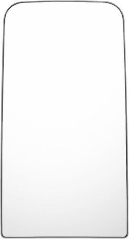 Upper Mirror Glass Convex with Defrost Heat Grey for Freightliner Columbia, Black in Saudi Arabia