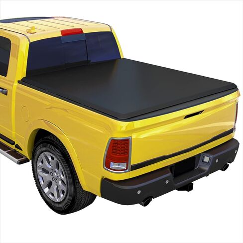 FRP Hard Tri-Fold Bed Bed Tonneau Cover متوافق مع 07-21 Toyota Tundra 6.5 قدم سرير قصير in Kuwait