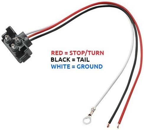 Tecniq ، inc 6 "Oval Red LED Stop Turn Tail Light Grommet Mount Mount Truck RV Light ، الولايات المتحدة الأمريكية مصنوعة من! in Saudi Arabia