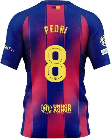 Men’s Soccer Jersey # 8 B - Fan Version Short Sleeve Shirt for Game Day, Training, or Casual Wear 2025 in Kuwait