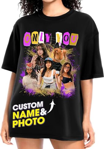 H-Dewall Custom T Shirts Graphic Tees Shirt هدايا مخصصة مخصصة للرجال أفكار هدايا قميص صديقها تصميم خاص بك in Kuwait