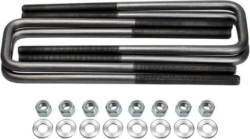 U Bolts 15 3/8 "Long 9/16" DIA لمجموعات الرفع يناسب 2.5 " in Saudi Arabia