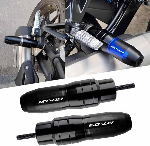 For MT09 MT09 SP 2021-2023 2024 2025 MT-09SP MT-09 mt09 mt 09 2024 2025 Motorcycle CNC Aluminum Crash Pads Exhaust Sliders Crash Protector (black) in Saudi Arabia