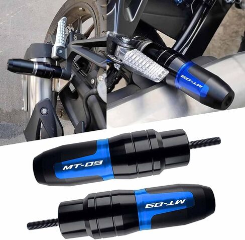 For MT09 MT09 SP 2021-2023 2024 2025 MT-09SP MT-09 mt09 mt 09 2024 2025 Motorcycle CNC Aluminum Crash Pads Exhaust Sliders Crash Protector (black) in Saudi Arabia