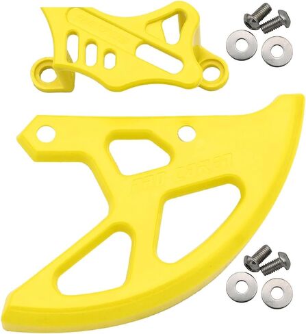 Rear Brake Disc Cover Caliper Guard Protection Compatible with CR CRF 125R 250R 450R 250X 450X 250RX 450RX 450L Dirt Bike Universal(Black) in Saudi Arabia