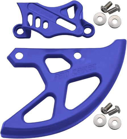 Rear Brake Disc Cover Caliper Guard Protection Compatible with CR CRF 125R 250R 450R 250X 450X 250RX 450RX 450L Dirt Bike Universal(Black) in Saudi Arabia