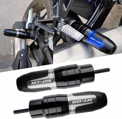 For MT09 MT09 SP 2021-2023 2024 2025 MT-09SP MT-09 mt09 mt 09 2024 2025 Motorcycle CNC Aluminum Crash Pads Exhaust Sliders Crash Protector (black) in Saudi Arabia
