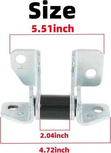 55113665AI Driver Side Left Front Lower Door Hinge Compatible with 2013-2024 Jeep Grand Cherokee, 2013-2019 Dodge Durango Charger, Chrysler 300, Replace 55113665AF 55113665AG 55113665AH in Kuwait
