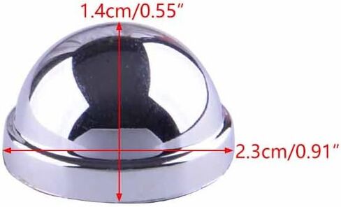 12pcs Silver Exterior A-Pillar Screw Protection Cover Cap Trim Fit for Jeep Wrangler JK 2007-2017 in Saudi Arabia