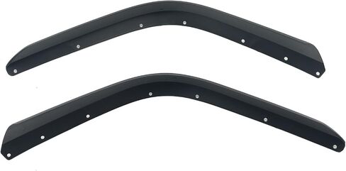 Front & Rear Fender Fenders Flares Extension For 2007-2025 Jeep Wrangler Mud Gurad Protector, Installed on the Original Fender Flares (Wrangler JL High Fender 2018-2025) in Kuwait