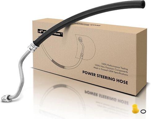 A-Premium Power Steering Hose Return Line Hose Assembly Compatible with Dodge Durango 1998-1999 Dakota 1997-1999 3.9L 5.2L Gear To Cooler Cut To Fit in Saudi Arabia