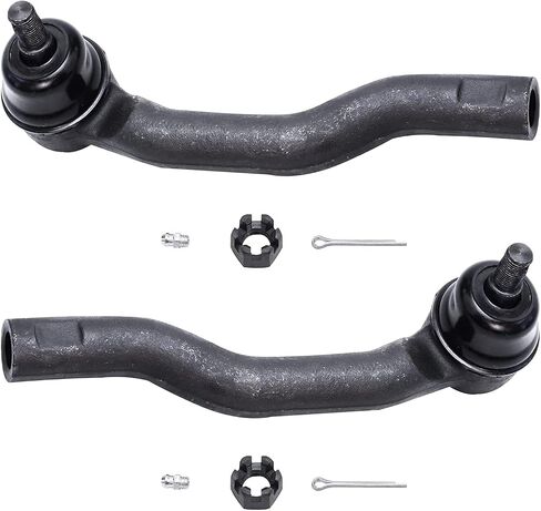Detroit Axle - Front 3pc Rack & Pinion Kit for 07-14 Ford Edge Lincoln MKX ، 1 Power Steering Rack and Pinion 2 Tie Rods 2007 2008 2008 2010 2012 2013 2014 Replacement in Saudi Arabia
