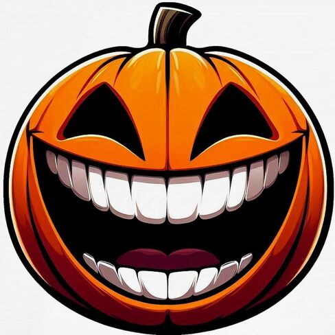 Cafepress Big Smile Jack O Lantern Halloween October Holid Kids Baseball T Shirt Cotton Jersey ، 3/4 Raglan Sleeve Shirt in Saudi Arabia