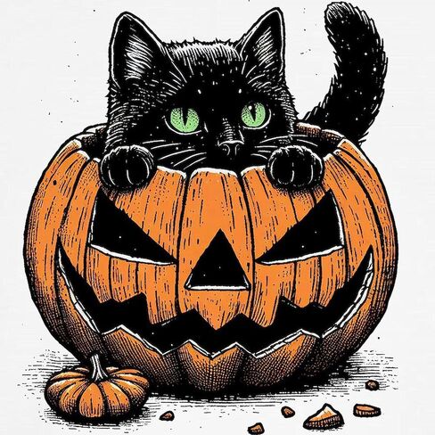 Cafepress Pumpkin Cat Kids Baseball T Shirt Kids Cotton Baseball Jersey ، 3/4 Raglan Sleeve Shirt in Saudi Arabia