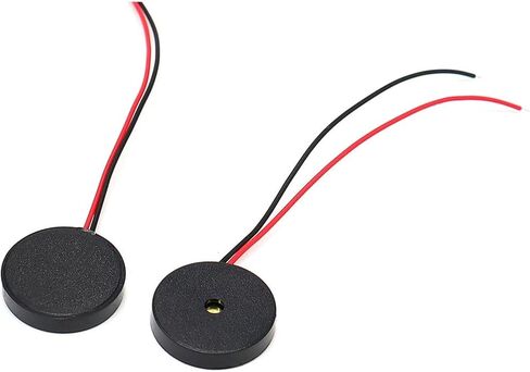 10PCS 1325 4000Hz Passive Buzzer with Wire Piezoelectric Speaker 13MM 13 * 2.5MM 13x2.5mm 30V Low Power Consumption Electronic DIY in Saudi Arabia