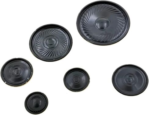 1pcs 8r 0.5W Horn Loud Speaker Ringer 20mm 23mm 28mm 30mm 40mm 50mm 8 Ohm 0.5w small outpeaker (1pcs 28mm) in Saudi Arabia