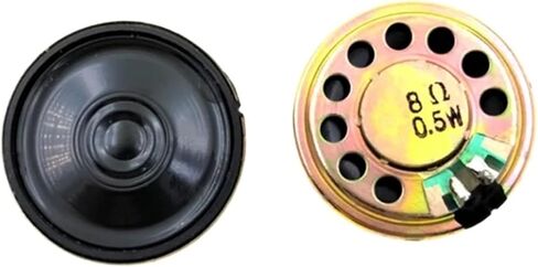 1pcs 8r 0.5W Horn Loud Speaker Ringer 20mm 23mm 28mm 30mm 40mm 50mm 8 Ohm 0.5w small outpeaker (1pcs 28mm) in Saudi Arabia