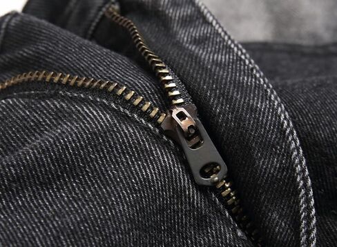 OIIIO Men's Wide Leg Baggy Casual Jean in Kuwait