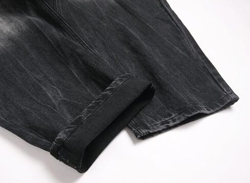 OIIIO Men's Wide Leg Baggy Casual Jean in Kuwait