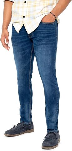 RDL Skinny Jeans for Men - 5 Pocket Classic Denim Skinny Jeans Men in Kuwait