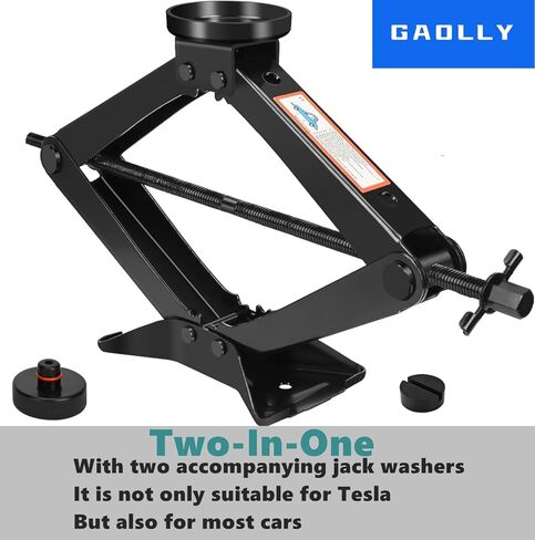 Car Jack Kit, Scissor Jack for Car 2 Ton (4409 lbs) and Car Tool Kit, Universal Car Emergency Kit with Lug Wrench Tire Changing Kit for Car|Sedan|Coupe|SUV|MPV in Kuwait