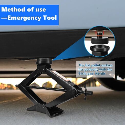 Car Jack Kit, Scissor Jack for Car 2 Ton (4409 lbs) and Car Tool Kit, Universal Car Emergency Kit with Lug Wrench Tire Changing Kit for Car|Sedan|Coupe|SUV|MPV in Kuwait