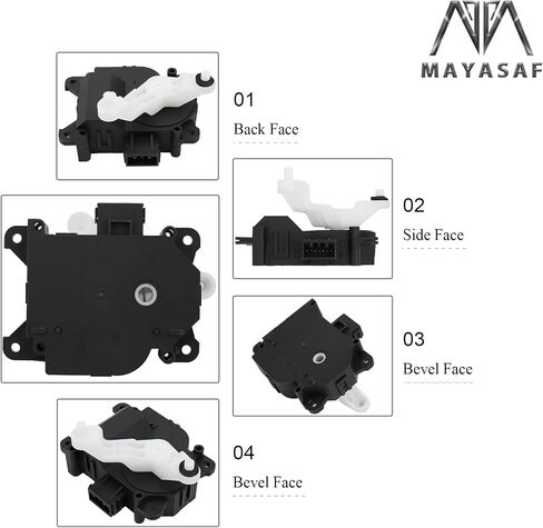 MAYASAF HVAC Heater Air Blend Door Actuator for 2006 2007 2008 2009 2010 2011 2012 2013 2014 Honda Ridgeline, A/C Air Door Actuator Replaces 79160SHJA01 in Saudi Arabia