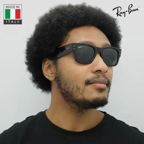 Ray-Ban RB0840S Mega Wayfarer Square Square Square Shople With With Iwewear Kit Bundle in Saudi Arabia