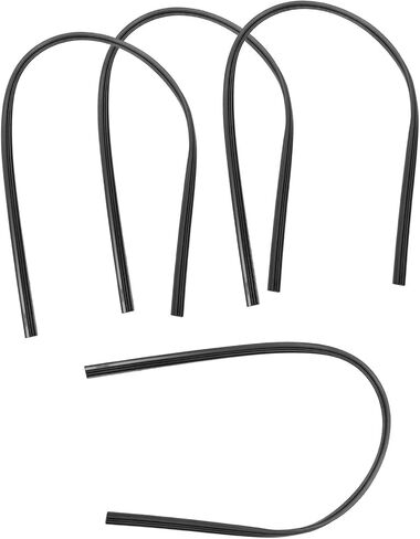 heallily 4pcs شرائط ممسحة الإطار بديل للسيارات من ممسحة المطاط عن ملء الأداء في جميع الأحوال الجوية التثبيت السهل للتنظيف والمرونة in Saudi Arabia