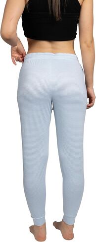 Rae Dunn Women's Jogger Pajama Pants with Pockets and Drawstring Made of Soft Fabric in Kuwait