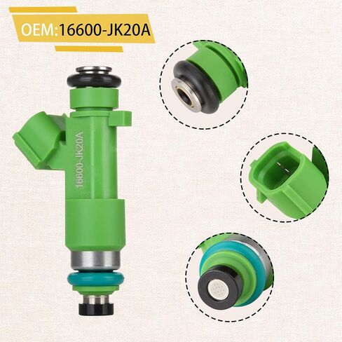 16600-JK20A OE 3.5L Performance Fuel Injectors,Compatible with/Nissan 3.5 Altima Murano Quest 2007-2018,Compatible with/Infiniti G35 Q50 Q70 2008 2019 2010 2011 2012 2013 2014 |12 Holes| |Set of 6| in Saudi Arabia